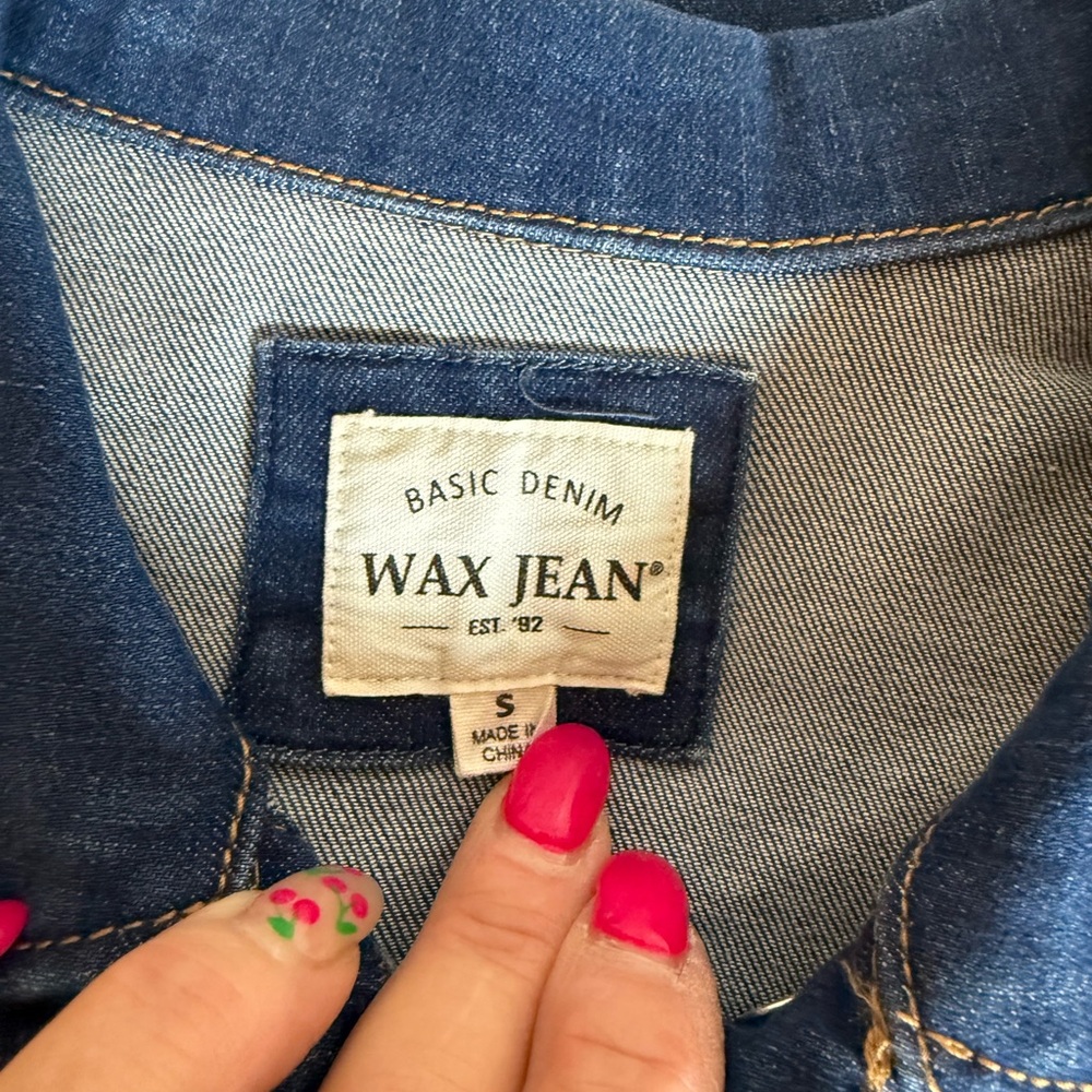 Wax Jean Classic Denim Jacket - Picture 4 of 4